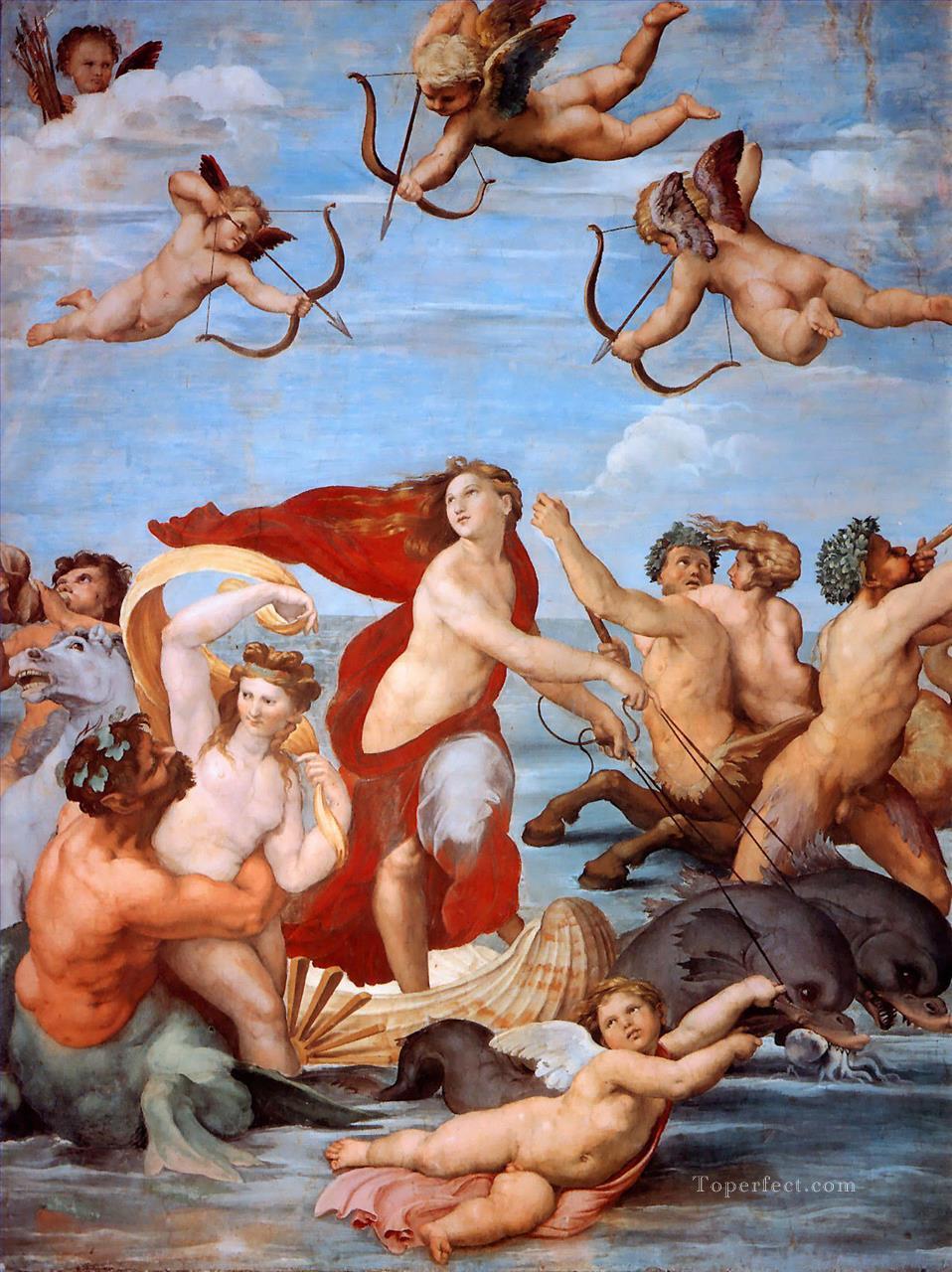 Galatea 2 Renaissance master Raphael Oil Paintings